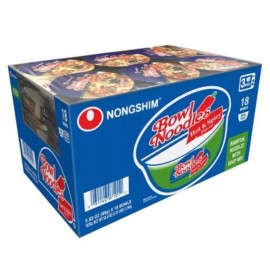 NONGSHIM Nong Shim Hot & Spicy Bowl Noodle Soup, ***36 Pack ~ 3.03 oz. Each.***