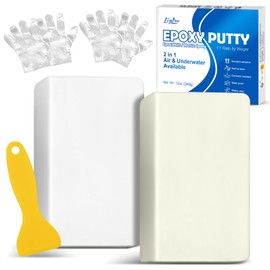 Plastilina in resina epossidica, 340 g, 2 componenti, kit di riparazione per perdite di piscina, crepe, riempimento, modellazione, pasta epossidica per incollare metallo, plastica, legno, ceramica