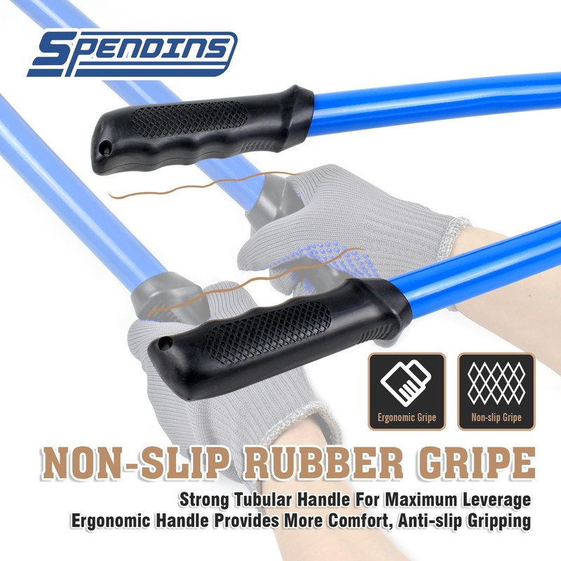 SPENDINS 36 IN Bolt Cutter with Drop Forged Cr-Mo Alloy
