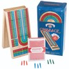 Brybelly Cribbage Board Game Set - Traditional Wooden Board Game,