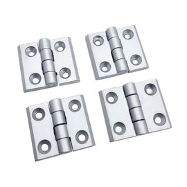 Door Hinges Cast Aluminium for Extrusion Profile 20/30/40 Series T-Slot V-Slot 30 Series - Black *Pack of 2*