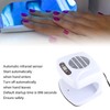 Single Hand Nail Air Dryer Warm Cool Wind Automatic Sensor
