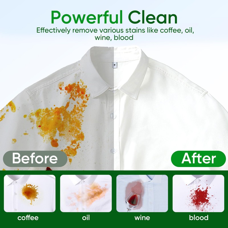 Travel Laundry Detergent Sheets Fisroa 300 Loads Eco-friendly Washing Detergent