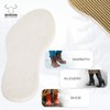 BISON Winter Insoles 2 Pairs - Warming Shoe Insoles -