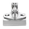 Stainless Steel Track Roller Wheel Trolley 24mm Pulley Diameter Cable