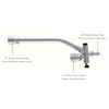 xinyee Foam Cannon Dual-Connector Accessory, Pressure Washer Double Tip Attachment
