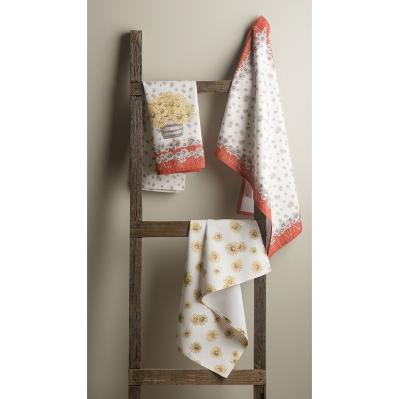 Maison d' Hermine Bagatelle 100% Cotton Set of 3 Multi-Purpose