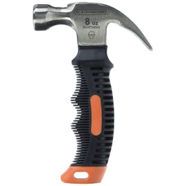 BLACK+DECKER Stubby Small Hammer, 8oz (BDHT54001)