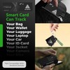 Wallet Tracker Card, Rechargeable Wallet Finder Thin GPS Item Locator