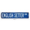 English Setter Metal Sign English Setter Gift English Setter Decor