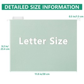 Legal Size Hanging File Folders,6 Reinforced Hanging Files in Assorted Colors,Designed for Home and Office Color Coded File Organization,6 per Box (5655U)