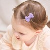 YHXX YLEN 40PCS Baby Hair Clips Mini Bow Snap Clip