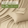 SONORO KATE 100% Egyptian Cotton Sheets Queen Size - 600