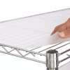 HSS 18" x 48" Opaque Wire Shelf Liners - 5