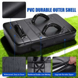 TOBWOLF Football Blocking Pad, 4in Multi-Sport Foam Training Shield