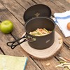 Esbit ESPT625HA0 Camping Outdoor Pot, Cooker, Aluminum Pot, 21.0 fl