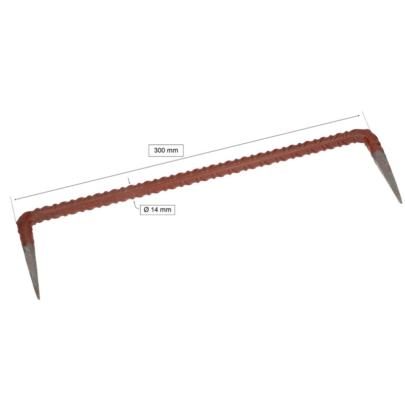 KOTARBAU® Set of 10 Building Brackets 300 mm for Connecting