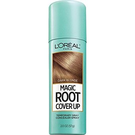 L'Oreal Paris Hair Color Root Cover Up Temporary Gray Concealer Spray, Dark Blonde, 2 Ounce (Packaging May Vary)