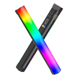 Magnetic Handheld Light Wand  Full Color RGB Stick LED Fill with 3000mAh Rechargeable 2500-9000K Dimmable Camera Tube for Studio Photography Vlog 30cm - Size: 30cm/11.8in
