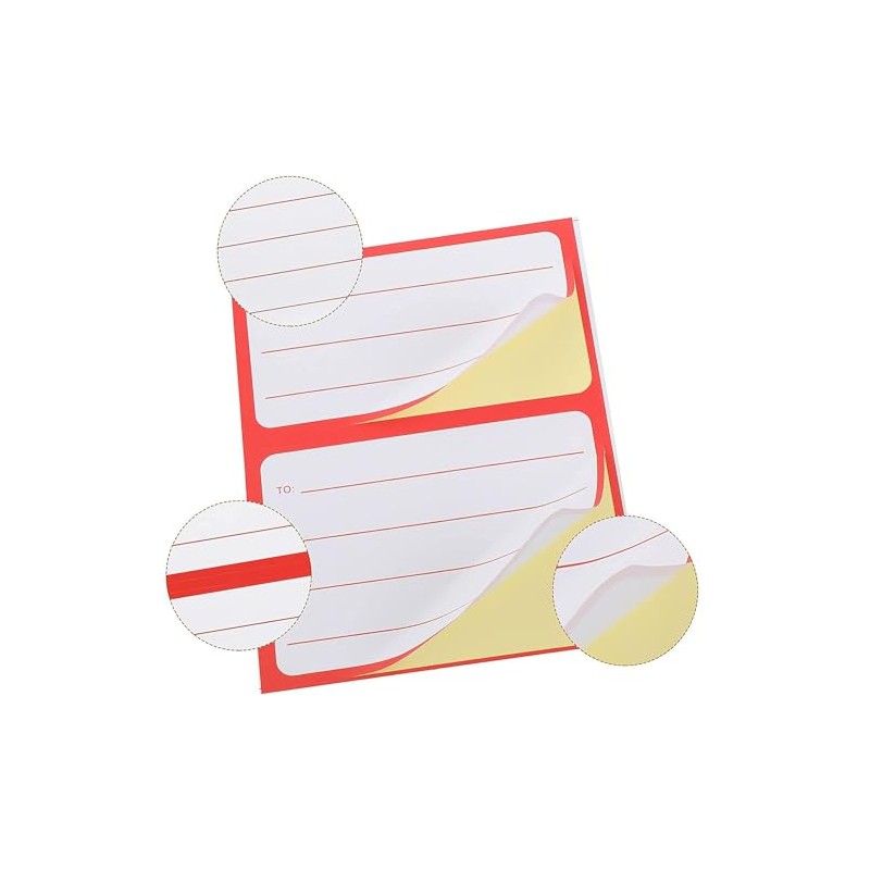 100 Pcs Self-Adhesive to/from Address Mailing Labels, Perfect for Boxes,