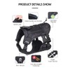 Tactical Harness for Small Dogs, Heavy Duty No Pull Dog