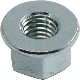 Tuckaner 503220001 Chain Saw Bar Nut Fit Fits HU Rancher Saw, (New 4 Pcs) Bar Nuts Compatible with Poulan Craftsman HU 450 455 460 Rancher, Echo ES300 CS490, Replace 531300382 530015917, Silver