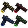 Psdndeww 2 Pairs Bicycle Handlebar Grips Lightweight Sponge Anti-Slip Bicycle