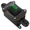 CNAODUN Waterproof Inline Cord Switch 20A-125V,16A-250V AC On Off Toggle