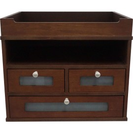 Victor Heritage Desktop Organizer, 10.8" x 12.3" x 10.8"