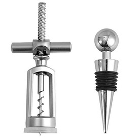 Vintage Metal red Wine Bottle Opener Creative Turn Corkscrew