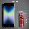 NICRON Mini Flashlight, 1200 lumens Rechargeable led flashlights high lumens