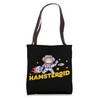 Cute Hamster Asteroid Pun Science Space Hamsteroid Tote Bag