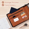 REALIKE Zippered Business Checkbook Binder for Business Checks, 7 Ring