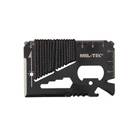 Mil-Tec Survival Kit 15408102 Black One Size