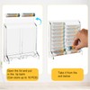 Beautyflier Clear Acrylic Lip Balm Dispenser, Organizer Holder for Lip