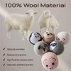 YWXWY Wool Dryer Balls, Cute Pattern Drying Balls for Laundry,