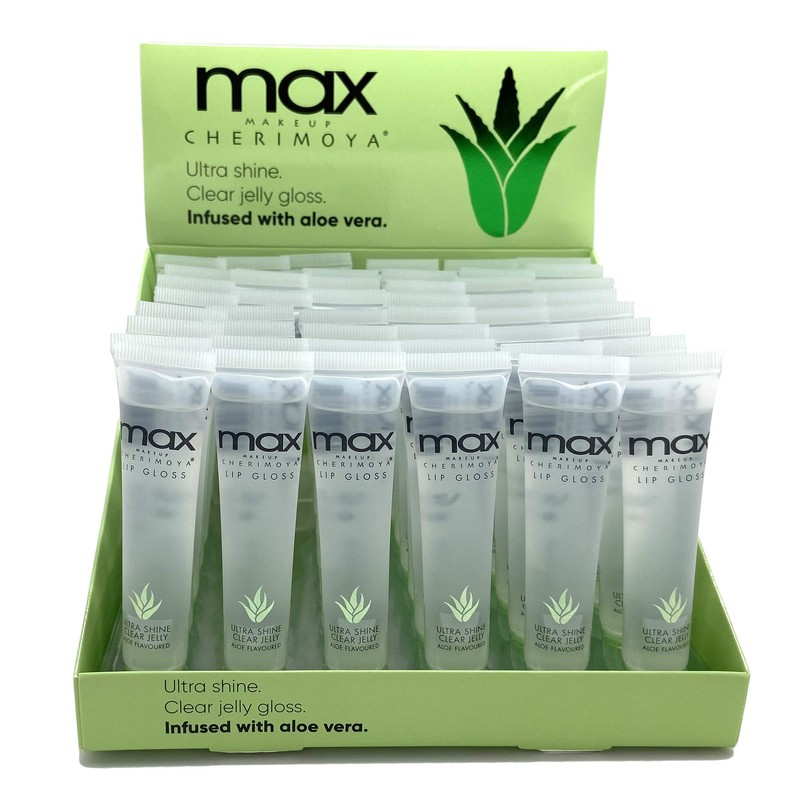 Cherimoya 6Pack MAX Makeup Lip Polish (Aloe Vera)