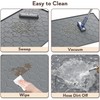 Garoopion Cat Litter Box Mat, Large 34.05×22.5 inch Cat Litter