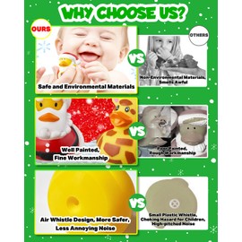 Advent Calendar 2023, Rubber Duck 24 Days of Countdown Christmas, Fun Duckie Bath Toys for Toddlers, Baby Shower Party Favors, Gifts Girls Advent Calendars 2023 Kids 1, 2, 3, 4, 5 Year Old, Xmas Ducks