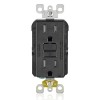 Leviton 15 Amp Black GFCI Electrical Outlet Ground Fault Protection