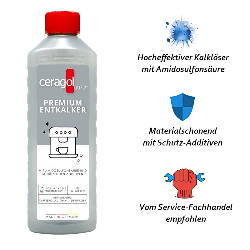 Ceragol ultra 8012992 Premium Descaler, 500 ml