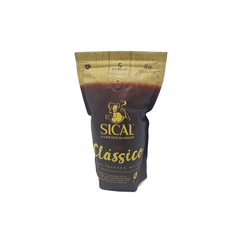 Sical Portuguese Classico Ground Coffee for Bag French Press Cafe