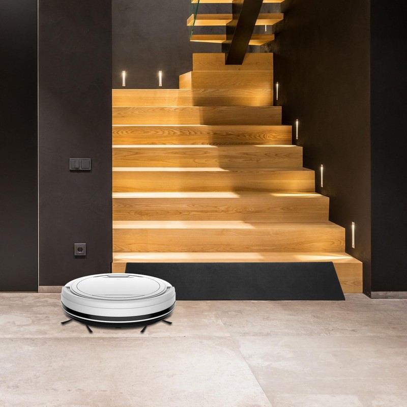 Healeved Rise Rubber Threshold Ramp Robot Vacuum Cleaner Rise Door