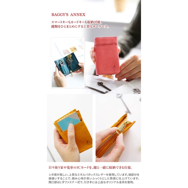 Baggy Port BAGGY'S Annex BP-LZYS8006 Key Case, green