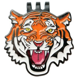 Golf Marker Tiger Hat Clip Magnetic Detachable Cool Ball Marker