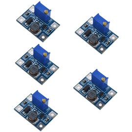 Hailege 5pcs SX1308 DC-DC Step up Power Module Adjustable Booster Module Big Current 2A