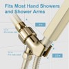 OFFO Shower Head Holder with Solid Metal Ball for Handheld