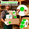 1000 Pcs Circle Inventory Labels QC Passed 2" Quality Control