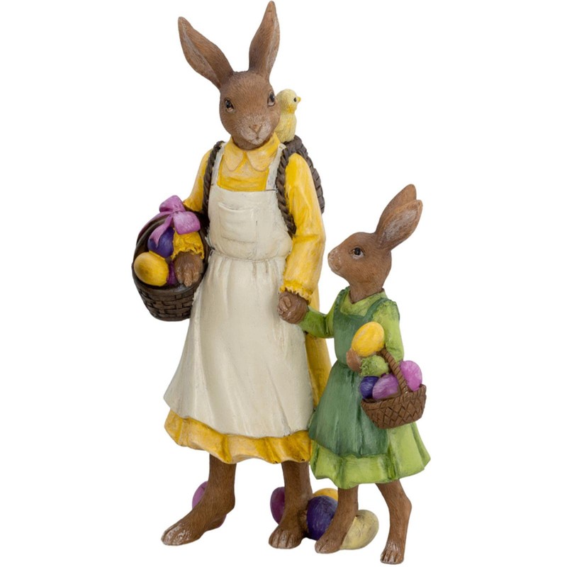 H.Bauer jun. Large Decorative Rabbit Figures Artificial Stone – Standing