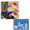 Mirhua Needle Bottle Liquid Bottle 30ml 2 Pcs Translucent Storage